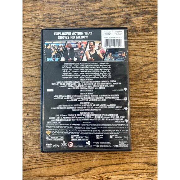 4 Film Favorites: Steven Seagal Collection DVD Action Film Movie 2008 Pre-Owned - Picture 2 of 5